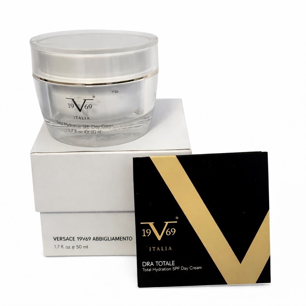 Authentic Versace 19V69 Italia Total Hydration SPF Day Cream New sealed